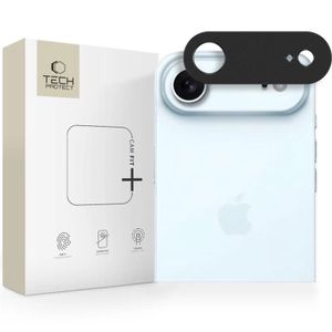 Tech-Protect Camalloy Fit+ Linsebeskytter til iPhone Air - Sort
