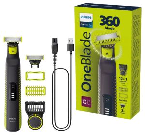 Philips OneBlade Pro 360 Face & Body QP6507/23 – Sähköparranajokone