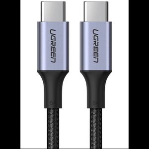 Ugreen US316 USB-C till USB-C-kabel 100W, 3m – Grå