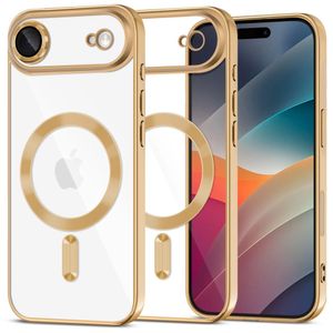 Tech-Protect MagFlex MagSafe Case for iPhone Air - Transparent Gold