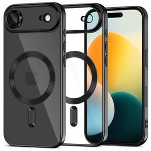 Tech-Protect MagFlex MagSafe Case for iPhone Air - Clear Black