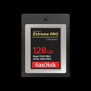SanDisk Extreme Pro CFexpress minneskort typ B – 128GB