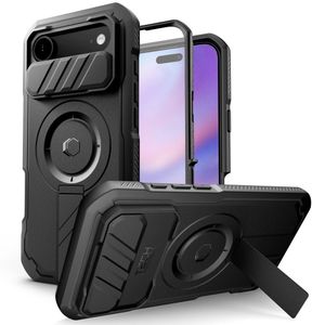 Tech-Protect Kevlar MagSafe Case for iPhone Air - Black