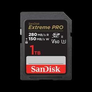 SanDisk Extreme PRO SDXC UHS-II minnekort – 1 TB