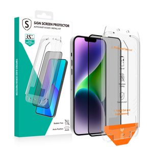 SiGN Privacy Skärmskydd iPhone 14 Plus/13 Pro Max  – EZ Apply applikator 2-pack