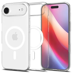 Spigen Liquid Crystal MagSafe Cover till iPhone Air - Gennemsigtig/Hvid