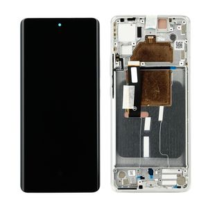 Motorola Edge 30 Fusion LCD-skärm - Vit