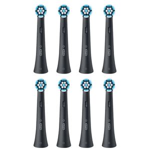 Oral-B iO Gentle Care tandbørstehoveder, 8-pak – sort