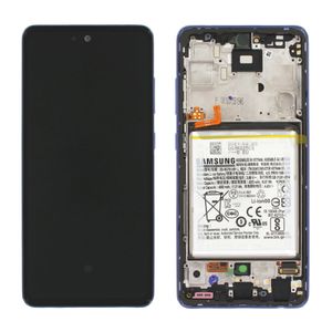 Samsung Galaxy A52 5G LCD-näyttö sis. Akku Alkuperäinen - Awesome Violet