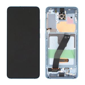 Samsung Galaxy S20 FE LCD Skärm Original - Cloud Blue