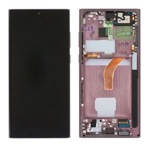 Samsung Galaxy S22 Ultra LCD Display Original - Burgundy