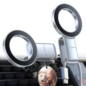 Lisen magnetisk bilventilholder – svart