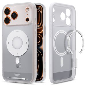 Spigen Ultra Hybrid MagFit Classic Skal till iPhone 18 Pro /17 Pro - Silver