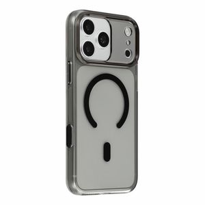 JAUCASE iPhone 18 Pro Max/17 Pro Max MagSafe Kuori - Läpinäkyvä/musta