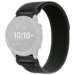 Garmin Fenix 8 Pro/Quatix 8 51mm elastisk klokkerem i nylon – svart