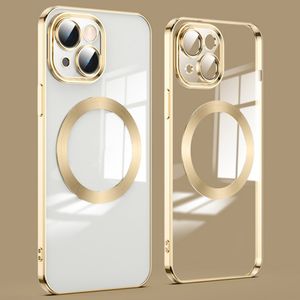 iPhone 14 Plus MagSafe Kuori Lens Protector - Kulta