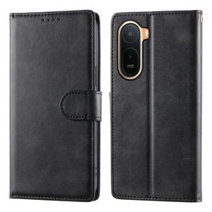 Xiaomi Poco C85x 5G/Redmi A7 Pro Plånboksfodral PU-läder - Svart