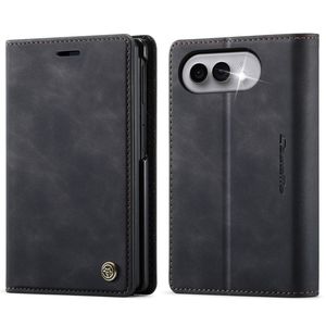CASEME iPhone Duo Lompakkokotelo RFID-suojauksella - Musta
