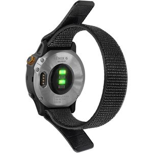 Garmin Fenix 6S/Vivomove3/Vivomove HR m.fl. Klockarmband i Nylon – Svart