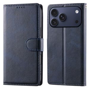 iPhone 18 Pro Max/17 Pro Max Lompakkokotelo jalustalla - Sininen