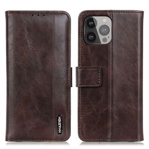 KHAZNEH iPhone 13 Pro Max wallet cover - Brown