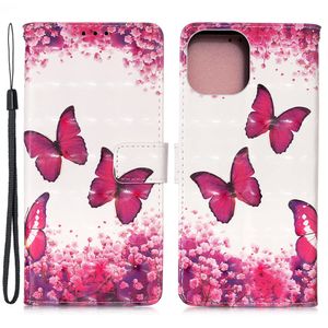 IPhone 13 Pro Max cover - Pink Butterflies