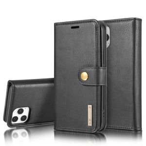 DG.MING 2-in-1 Wallet Case for iPhone 13 Pro - Black