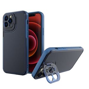 Kickstand Drop-Proof Case for iPhone 13 - Blue