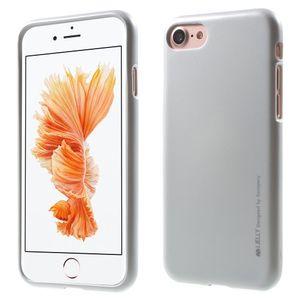 Mercury Goospery Jelly Case for iPhone 7/8 - Silver
