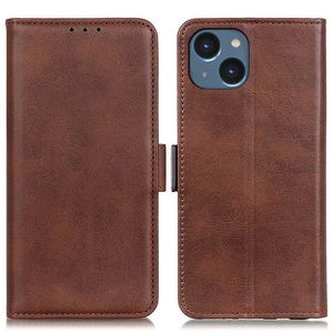Folio Flip Cover for iPhone 14 cover - Brown