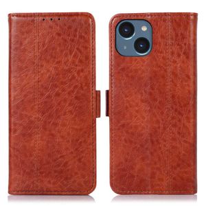 iPhone 14 PU Leather cover - Brown