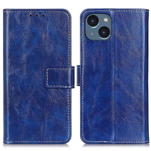 iPhone 14 PU Leather cover - Blue