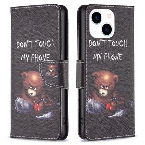 Pattern Printing iPhone 14 Cover - Bear