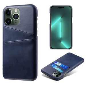 IPhone 14 Pro Max Two Card Slots Case - Blue