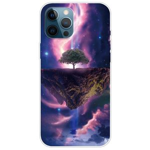 IPhone 14 Pro Max Well Protection Soft TPU Case - Mountain/Tree