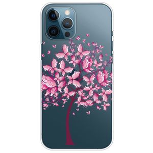 Pattern Printing iPhone 14 Pro Max TPU Case - Butterfly Tree