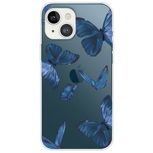 IMD iPhone 14 Plus Smartphone Case - Blue Butterfly