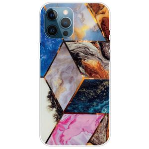 Marble Pattern Case for iPhone 14 Pro Max- Style L kuori 