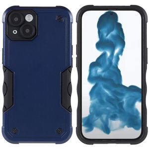 iPhone 14 Plus PC + Soft TPU Back Case - Blue