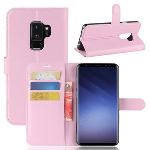 Samsung Galaxy S9 Plus Litchi tegnebogsetui
