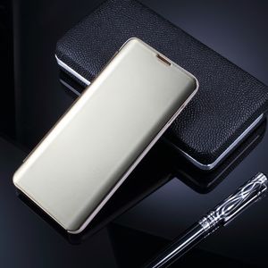 Window Mirror Cover for Samsung Galaxy S10 - Gold