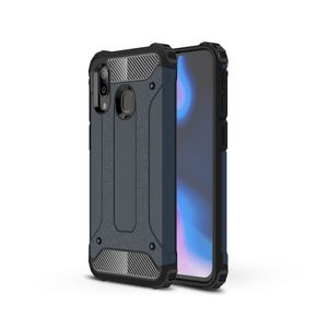 Heavy Duty Skal till Samsung Galaxy A40 - Mörkblå