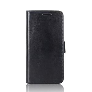 Crazy Horse Etui til Samsung Galaxy A51 - Svart