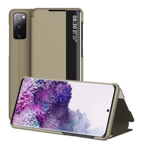 View Window Cover for Samsung Galaxy S20 FE - Gold