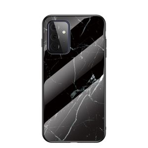 Samsung Galaxy A72 4G/5G Marble cover - Sort