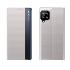 Flip Cover Suoja Samsung Galaxy A12 - Harmaa