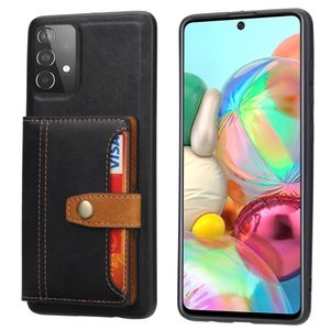 Case with Ringholder for Samsung Galaxy A72 5G/4G - Black