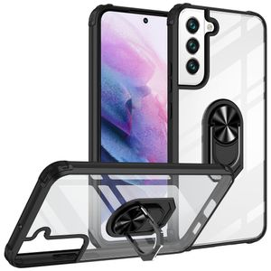 Samsung Galaxy S22 5G smartphone case with a stand - Black