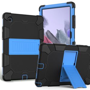 Samsung Galaxy Tab A8 10.5 2021 kuori jalustalla - Black-Blue