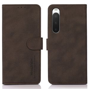 KHAZNEH Sony Xperia 10 IV etui - Brun